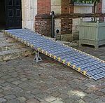 PMR slope  for Wheelchair Ramp -  Semi-Permanent and Portable